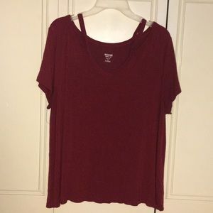 Red Mossimo top